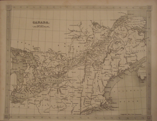 Map. Canada