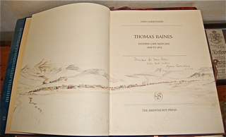 Thomas Baines Eastern Cape Sketches 1848 to 1852...