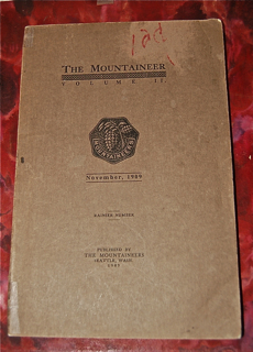 The Mountaineer, Volume II. Mount RainierNumber.