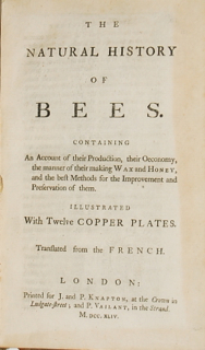 The Natural History of Bees. An Account of their...