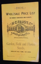 Wholesale Price List for Market Gardeners and Fl...