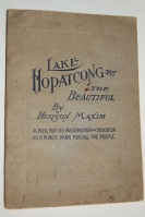 Lake Hopatcong the Beautiful. A Plea for Its Ded...